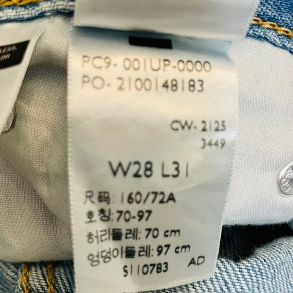 Levi’s - Cinch Baggy Women’s Jeans Medium Wash Soft Flowy Adjustable Waist 28 - Picture 9 of 10